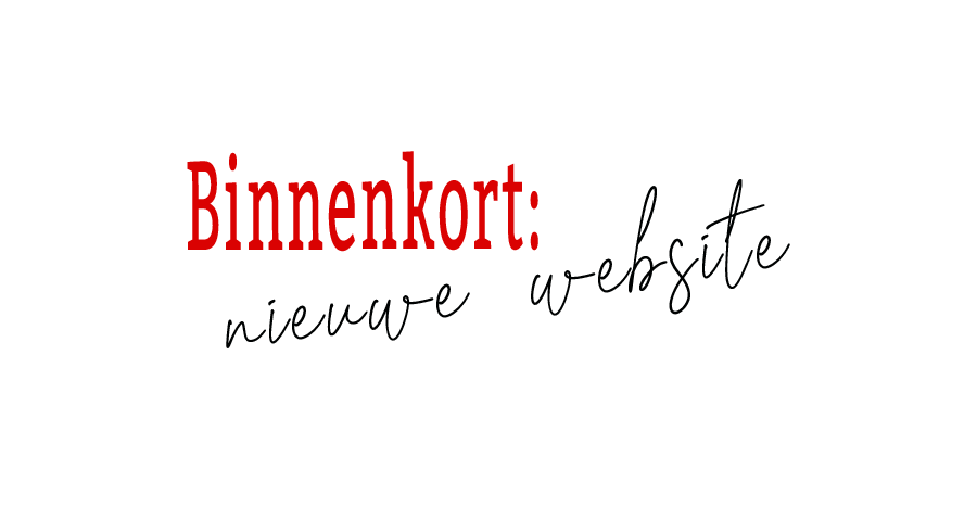 nieuwe website